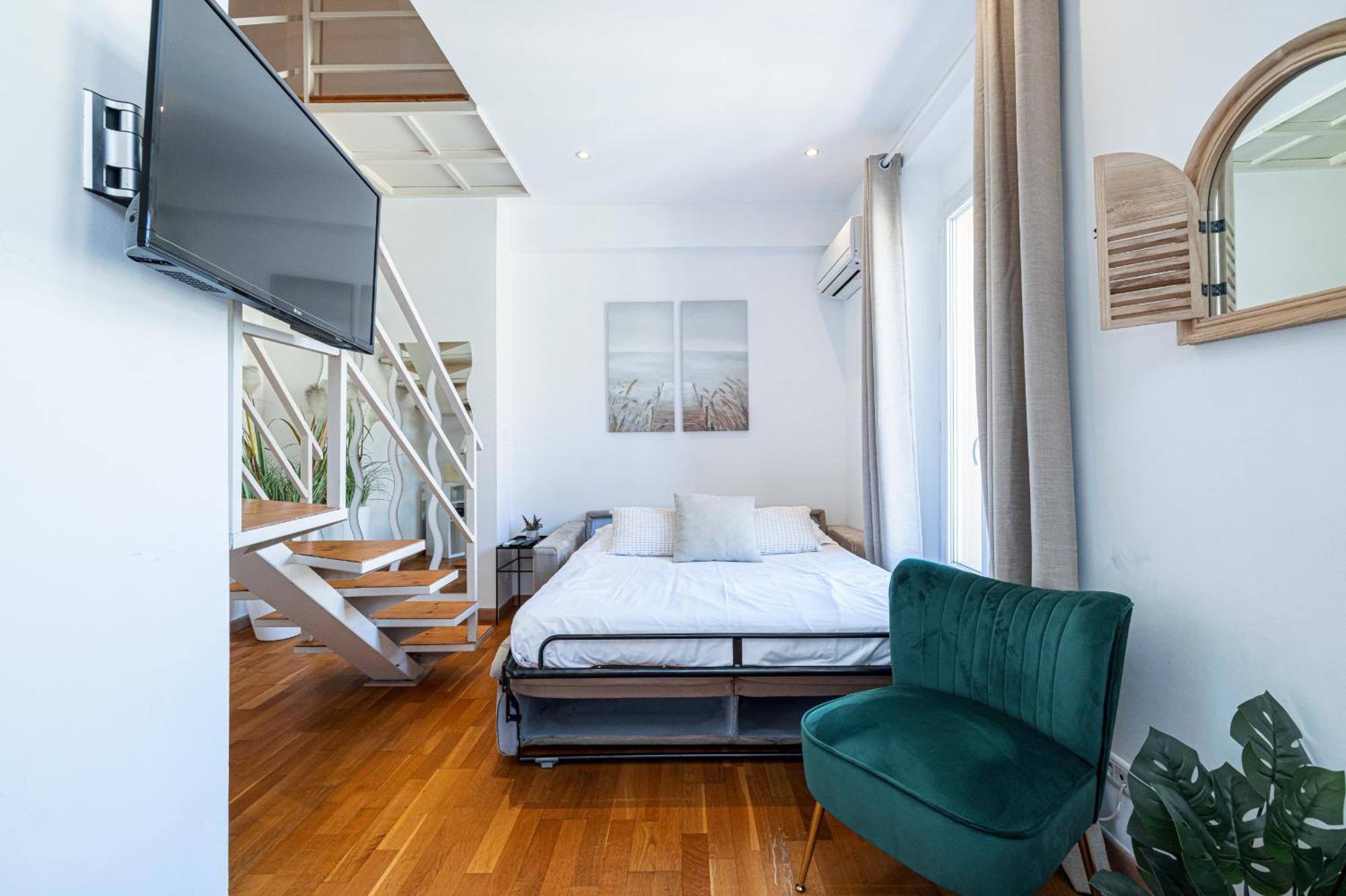Massena Street - 1 Bdr Duplex With Ac & Parking Apartment นีซ ภายนอก รูปภาพ
