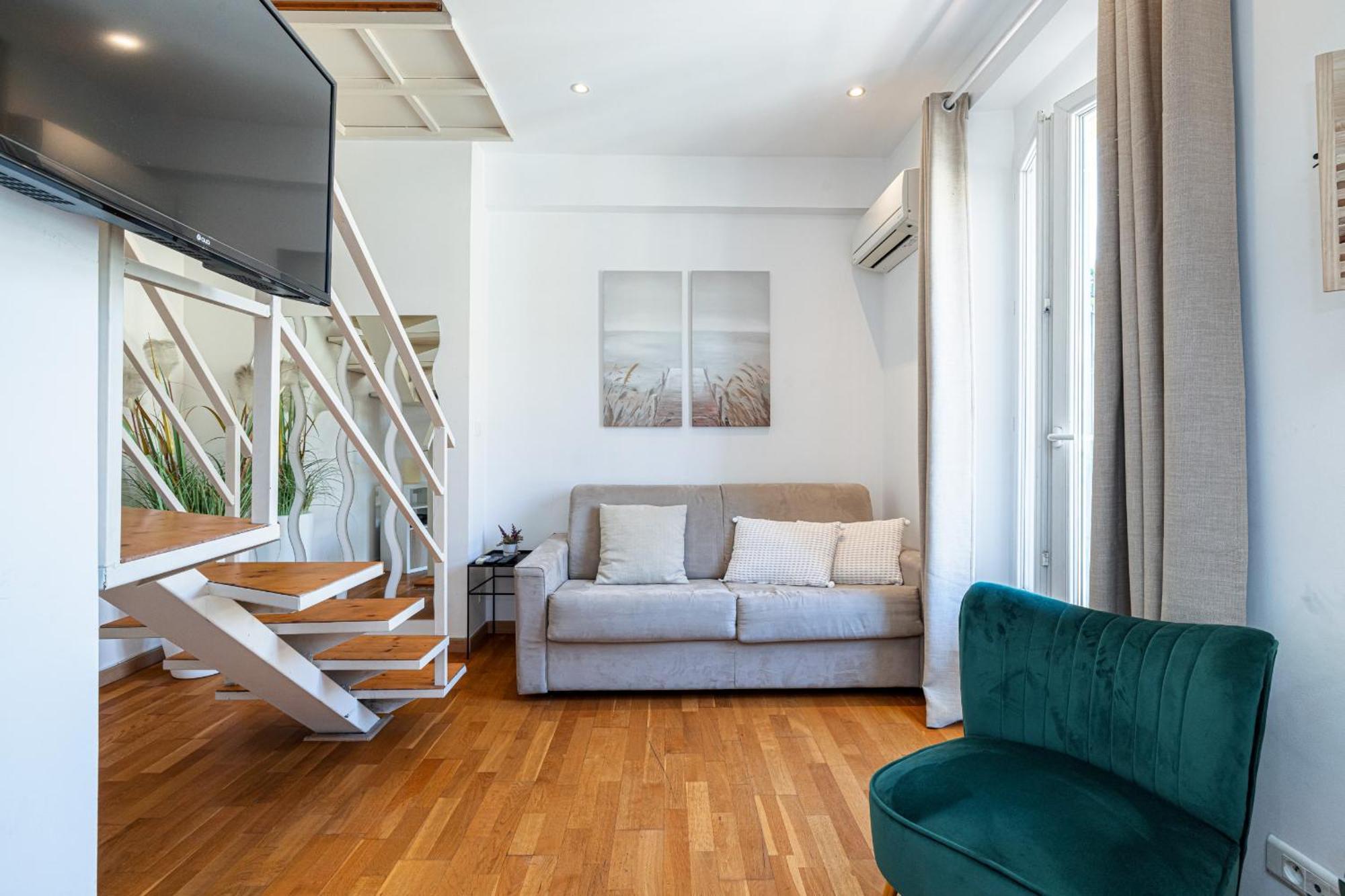 Massena Street - 1 Bdr Duplex With Ac & Parking Apartment นีซ ภายนอก รูปภาพ
