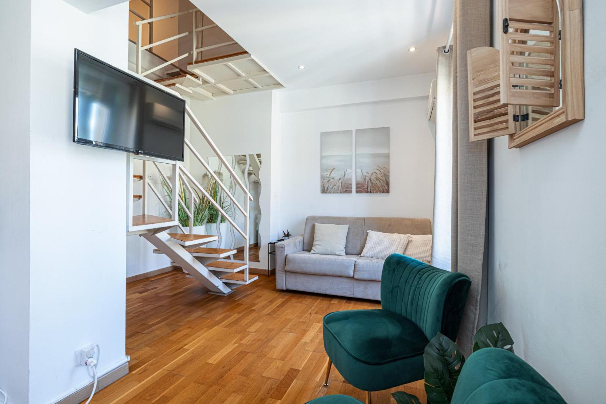 Massena Street - 1 Bdr Duplex With Ac & Parking Apartment นีซ ภายนอก รูปภาพ