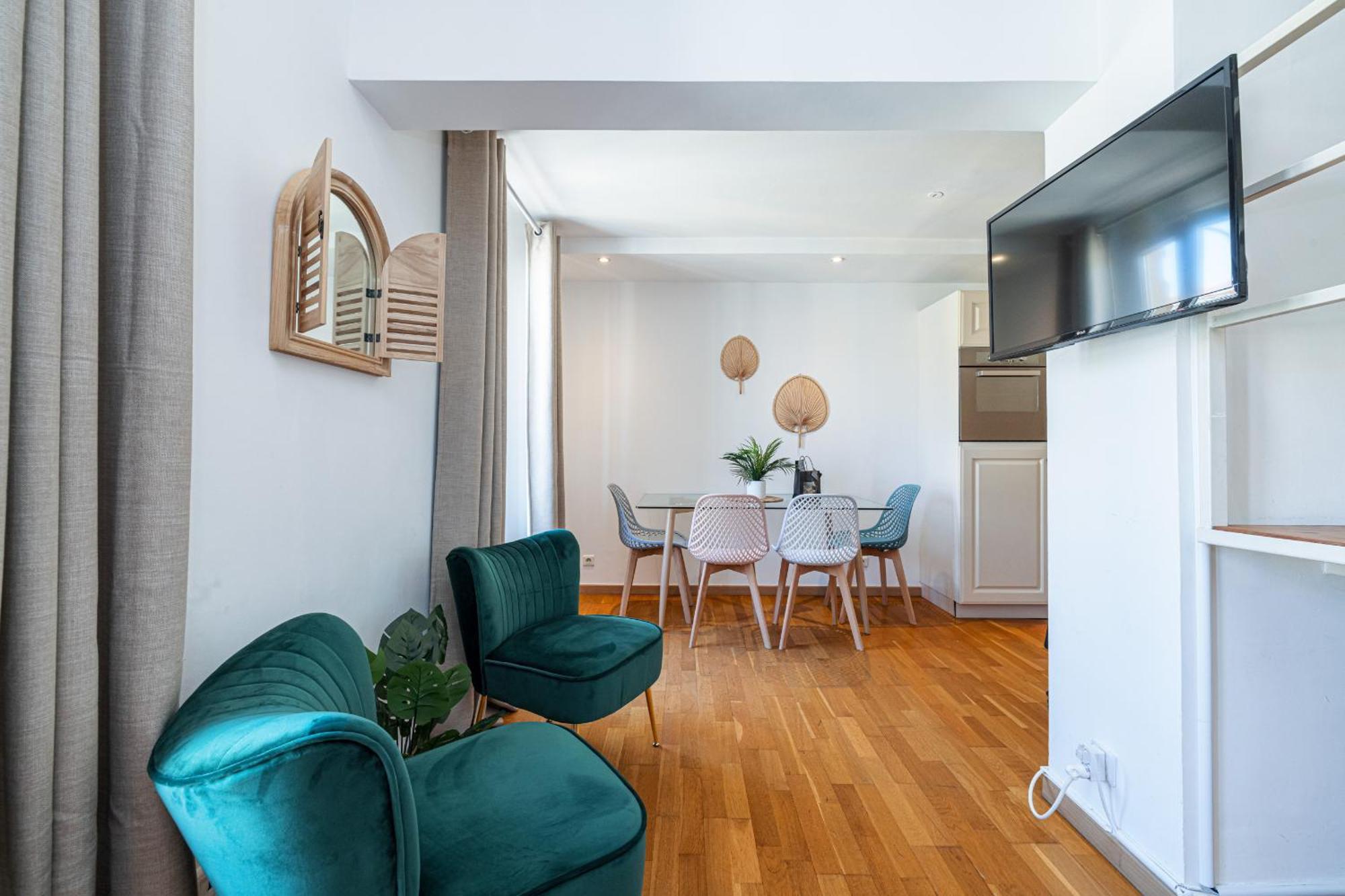 Massena Street - 1 Bdr Duplex With Ac & Parking Apartment นีซ ภายนอก รูปภาพ