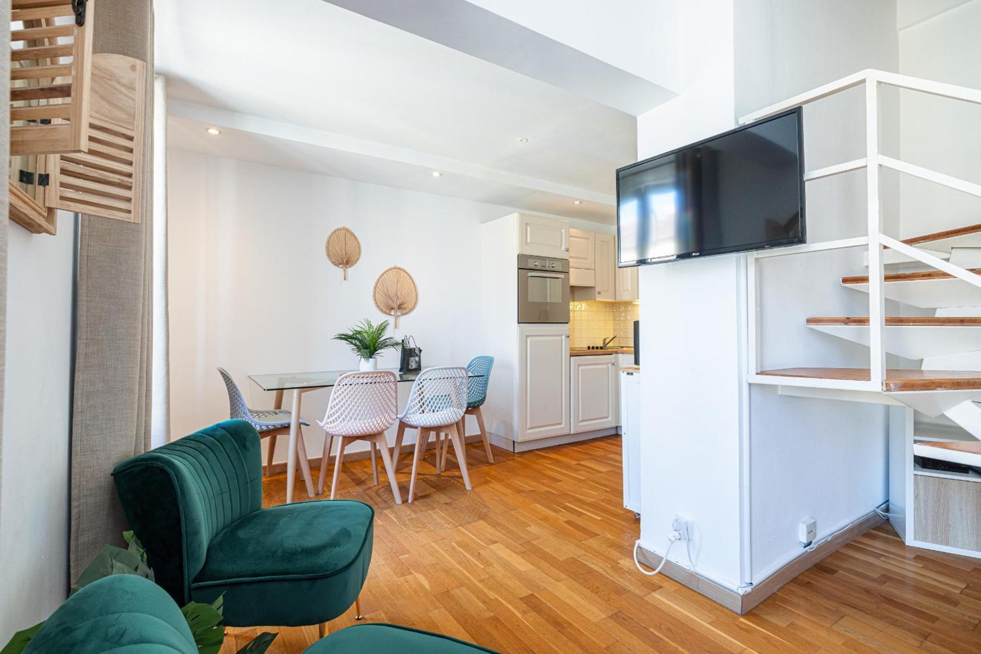 Massena Street - 1 Bdr Duplex With Ac & Parking Apartment นีซ ภายนอก รูปภาพ